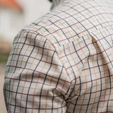 Seeland - Oxford Shooting Skjorte // Classic Blue/Merlot Check fra Seeland - billede nr. 5 hos GrejFreak.dk