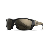 Wiley X - Alpine Captivate Ballistiske Solbriller // Tan Stel - Pol Tungsten Mirror fra Wiley X - billede nr. 1 hos GrejFreak.dk