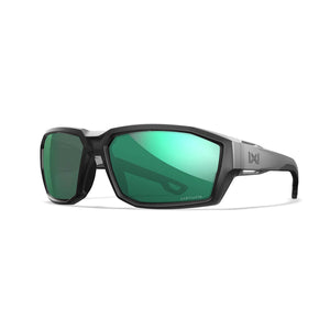 Wiley X - Alpine Captivate Ballistiske Solbriller // Transparent Stel - Pol Grøn Tungsten Mirror fra Wiley X - billede nr. 1 hos GrejFreak.dk