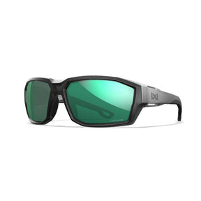 Wiley X - Alpine Captivate Ballistiske Solbriller // Transparent Stel - Pol Grøn Tungsten Mirror fra Wiley X - billede nr. 1 hos GrejFreak.dk