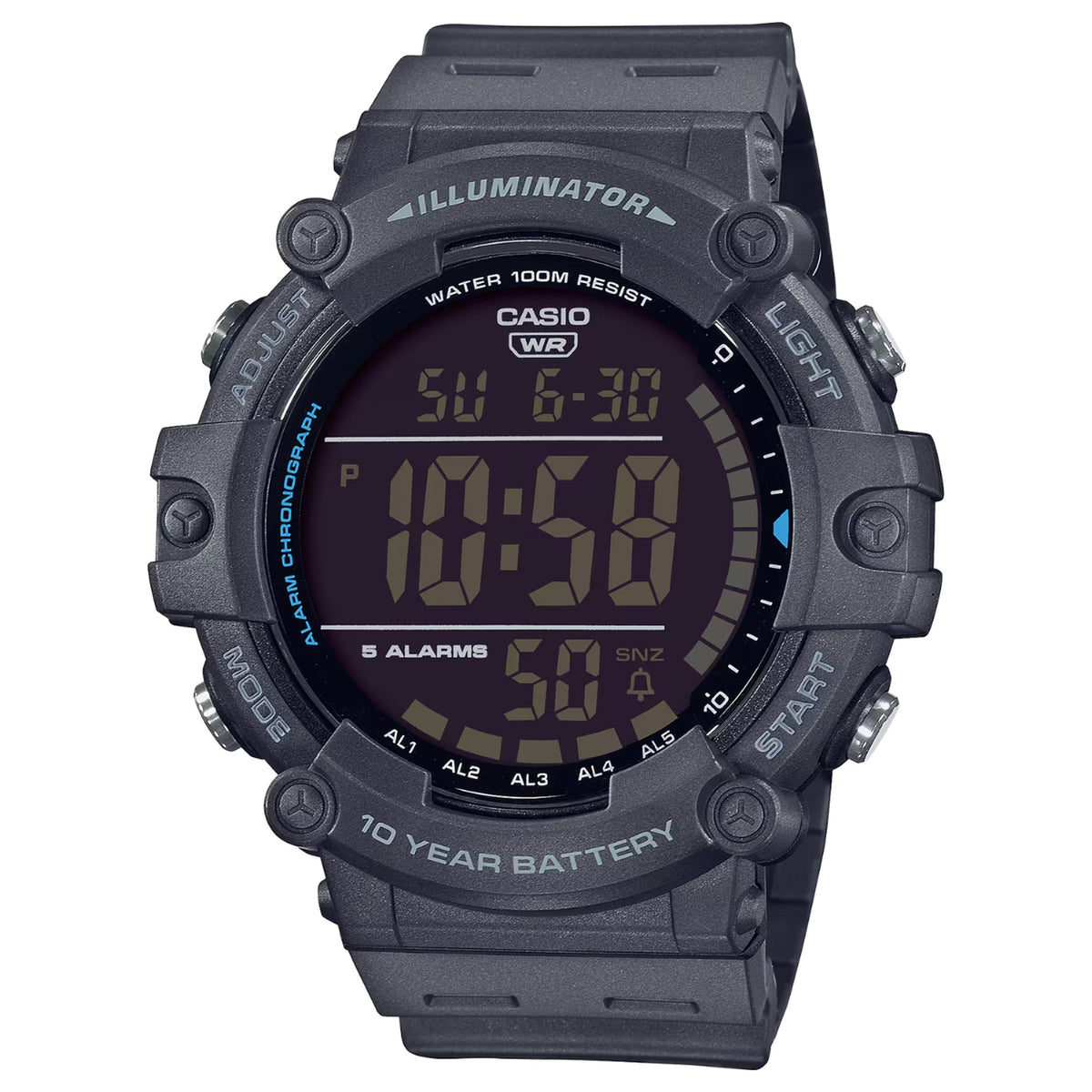 Casio - Timeless AE-1500WH-8BVEF-1-XtraGrej