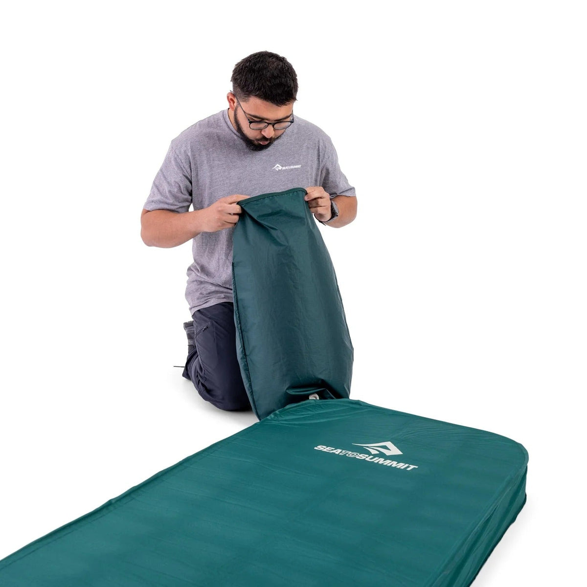 Sea to Summit - Comfort Deluxe Selvoppusteligt Liggeunderlag // Rain Forest-7-XtraGrej