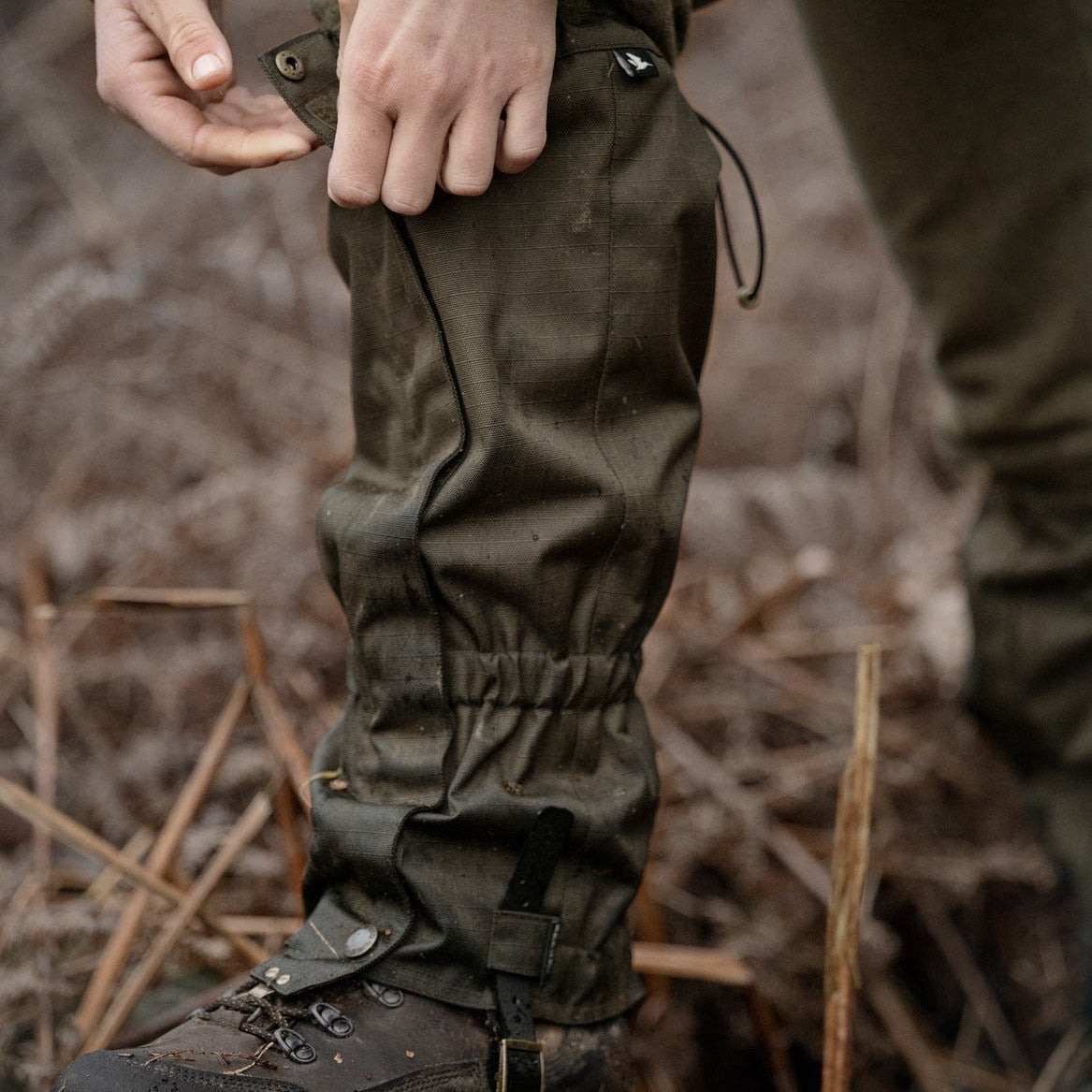 Seeland - Buckthorn Duro Gaiters // Shaded Olive fra Seeland - billede nr. 2 hos GrejFreak.dk