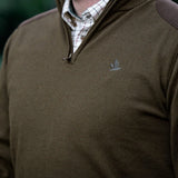 Seeland - Pine Half Zip Sweater // Light Pine fra Seeland - billede nr. 3 hos GrejFreak.dk