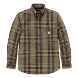 Carhartt - Fort Skjorte // Dark Clove fra Carhartt - billede nr. 1 hos GrejFreak.dk