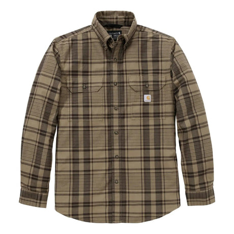 Carhartt - Fort Skjorte // Dark Clove-1-XtraGrej