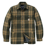 Carhartt - Flannel Sherpa Foret Skjortejakke // Night Fatigue-1-XtraGrej