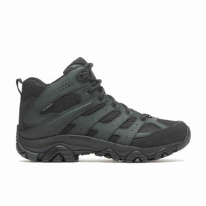 Merrell - Moab 3 Mid Tactical WP Unisex Vandrestøvler // Sort fra Merrell - billede nr. 1 hos GrejFreak.dk