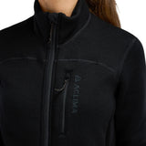 Aclima - FleeceWool Dame Jakke // Jet Black fra Aclima - billede nr. 4 hos GrejFreak.dk
