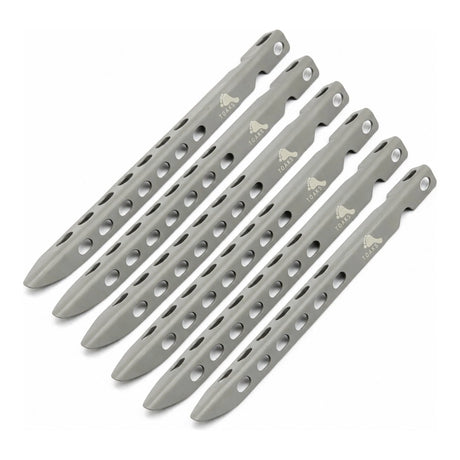 TOAKS - Titanium V-Shaped Pløkker (6-pak) fra TOAKS - billede nr. 1 hos GrejFreak.dk