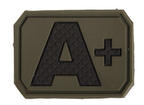 Mil-Tec Blodgrupp A+ VelcroPatch
