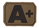 Mil-Tec Blodgrupp A+ VelcroPatch