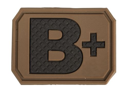 Mil-Tec Blodgrupp B+ VelcroPatch