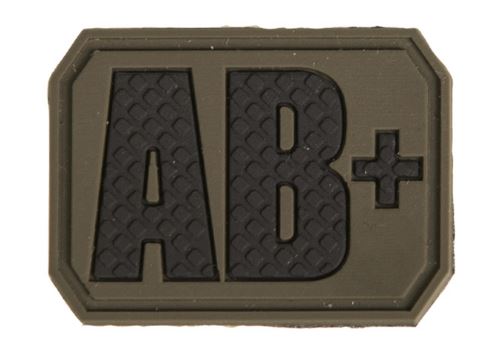 Mil-Tec Blodtyp AB+ VelcroPatch