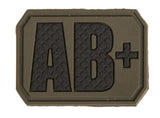 Mil-Tec Blodtyp AB+ VelcroPatch