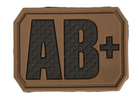 Mil-Tec Blodtyp AB+ VelcroPatch