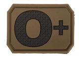 Mil-Tec Blodgrupp 0+ Patch