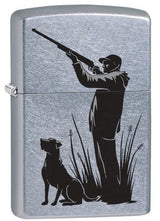 Zippo Hunter and Dog borstad kromtändare