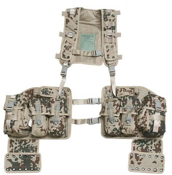 TACGEAR - Specialist på chest rig - Ökenkamouflage