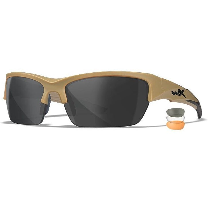 Wiley X - VALOR TAN båge Clear/Grey/Light Rust