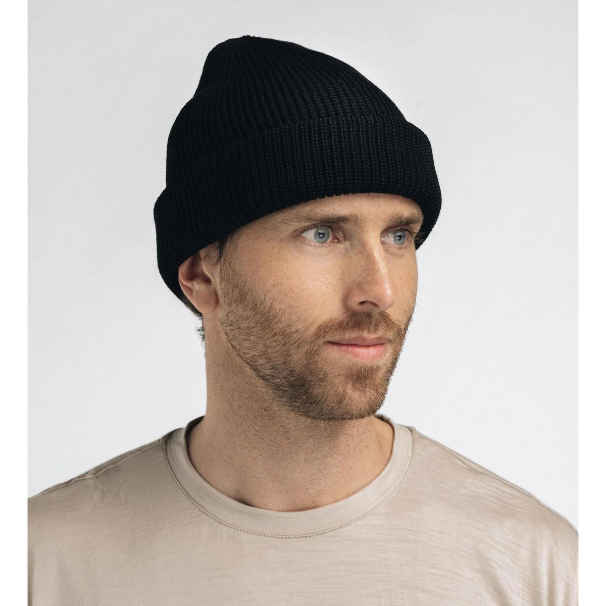 Aclima - Flat Knit Balaclava Hat // Sort-4-XtraGrej