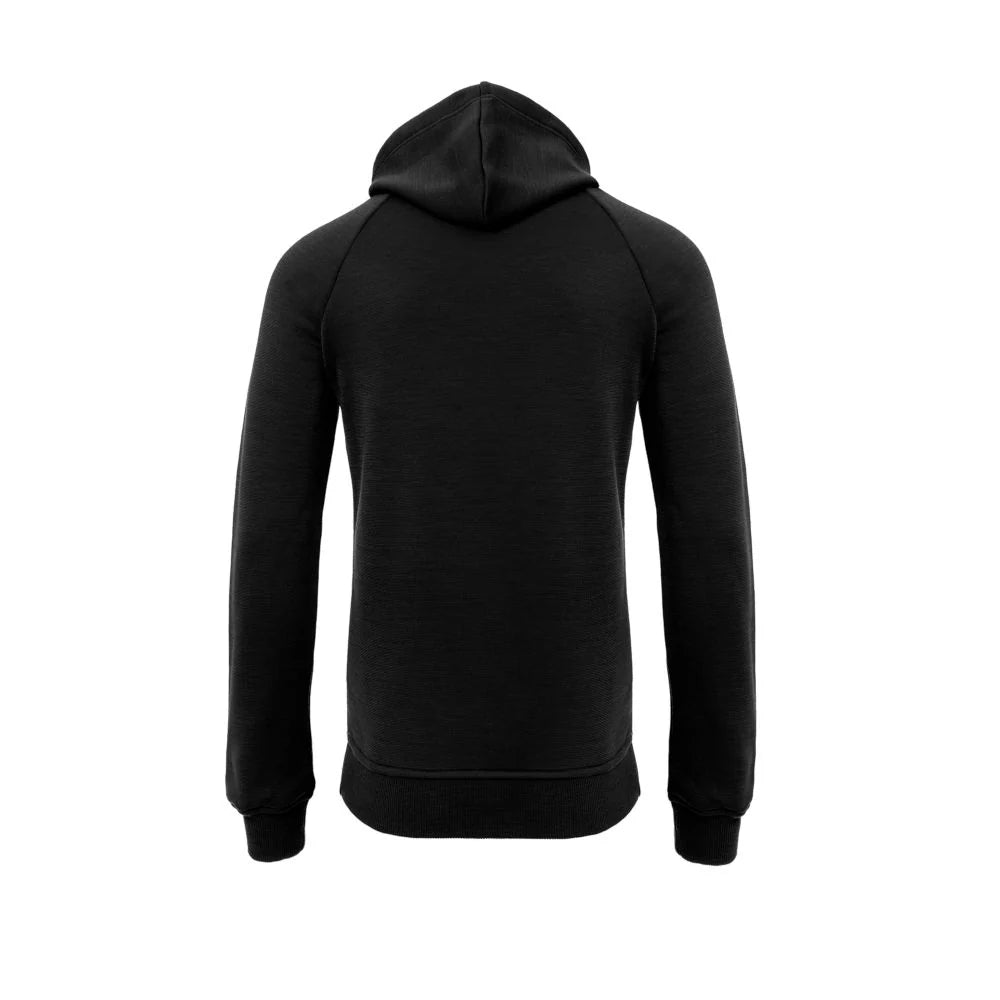 Aclima - FleeceWool 250g Herre Hoodie V2 // Sort-2-XtraGrej