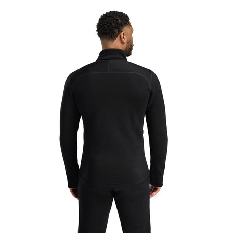 Aclima - FleeceWool Herre Jakke // Jet Black-2-XtraGrej