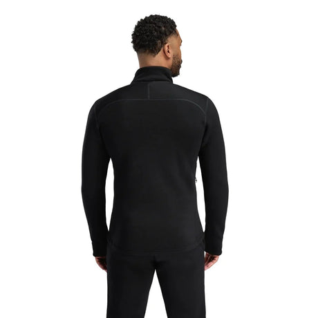 Aclima - FleeceWool Herre Jakke // Jet Black-2-XtraGrej