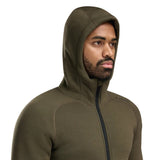 Aclima - FleeceWool Hooded Herre Jakke // Tarmac-3-XtraGrej