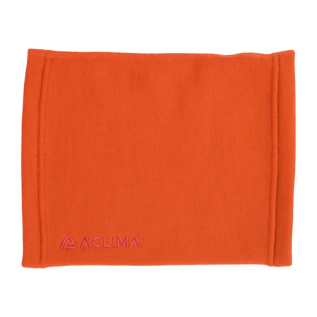 Aclima - FleeceWool Unisex Rørhalstørklæde V2 // Orange-4-XtraGrej