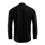 Aclima - LeisureWool Reborn Herre Uldskjorte // Dark Grey Melange-2-XtraGrej