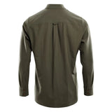 Aclima - LeisureWool Woven Herre Uldskjorte // Ranger Green-5-XtraGrej