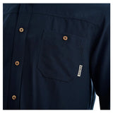 Aclima - LeisureWool Woven Herre Uldskjorte // Sort-7-XtraGrej