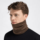 Aclima - LightWool 140 Headover // Dark Earth-3-XtraGrej