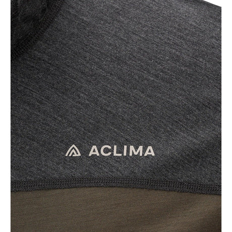 Aclima - LightWool 180 Herre Hoodie // Tarmac/Marengo-4-XtraGrej