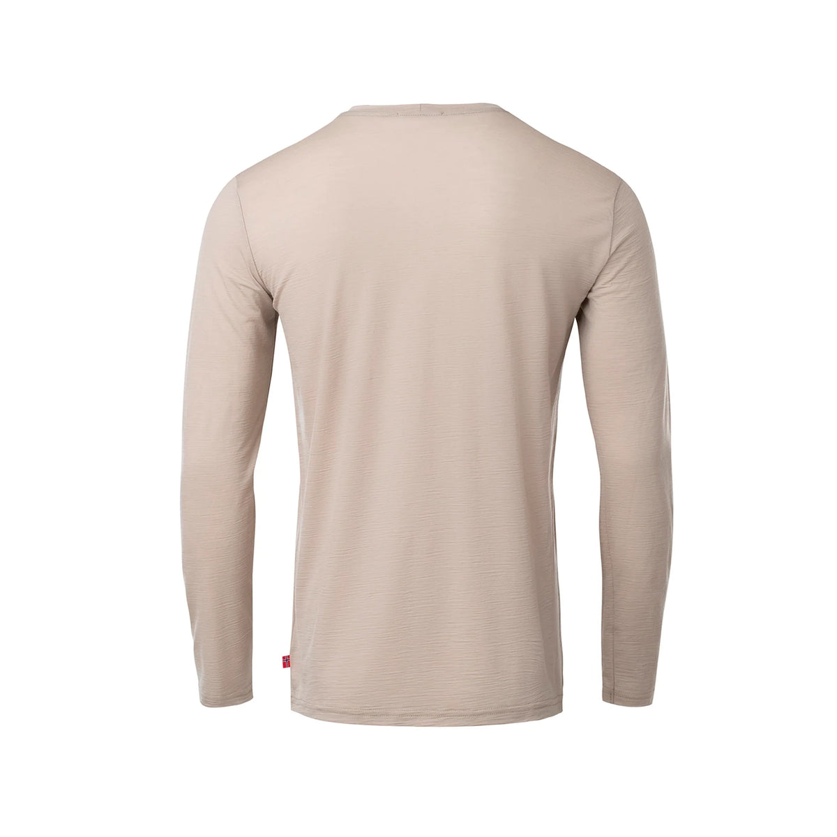 Aclima - LightWool 180 Langærmet Herre Uldtrøje // Simple Taupe-2-XtraGrej
