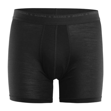 Aclima - LightWool Boksershorts // Sort-2-XtraGrej