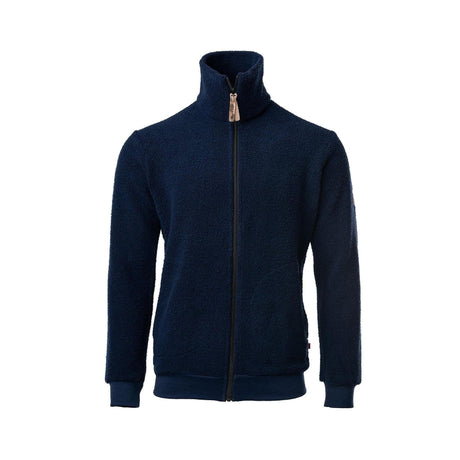 Aclima - ReBorn Terry Herre Jakke // Navy Melange-1-XtraGrej