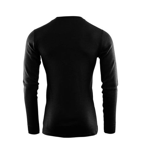 Aclima - WarmWool 200g Herre Crew Neck Uldtrøje // Sort-2-XtraGrej