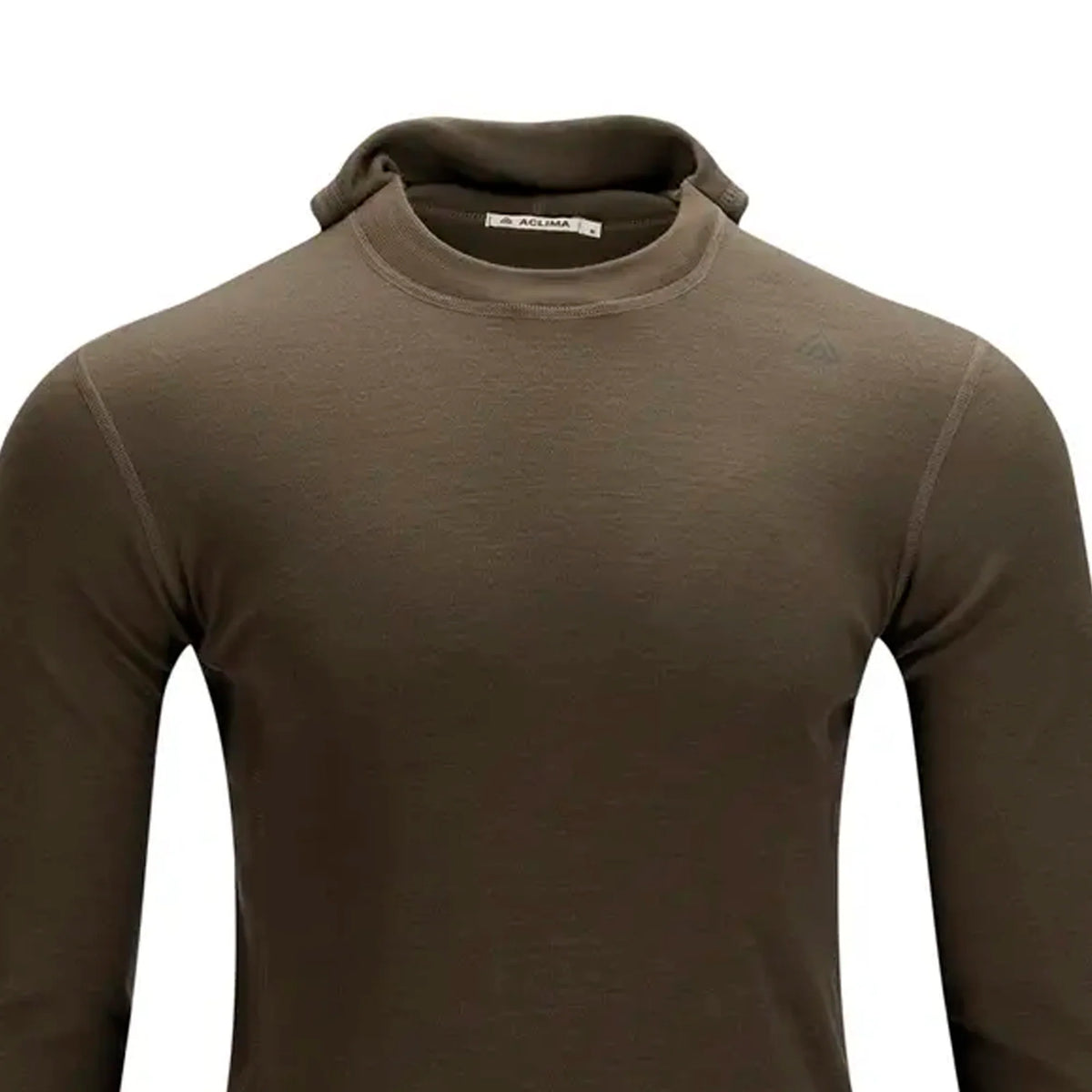 Aclima - WarmWool 200g Herre Hoodsweater V2 // Tarmac-5-XtraGrej