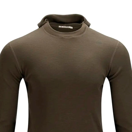 Aclima - WarmWool 200g Herre Hoodsweater V2 // Tarmac-5-XtraGrej