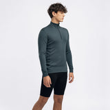 Aclima - WarmWool 200g Mock Neck Herre Uldtrøje // Green Gables-4-XtraGrej