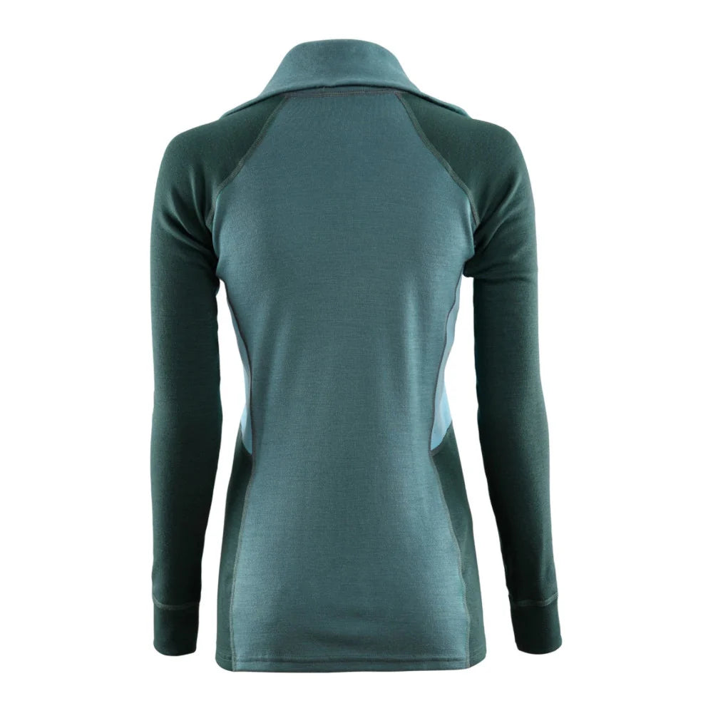 Aclima - WarmWool Dame Polo // Blå-2-XtraGrej