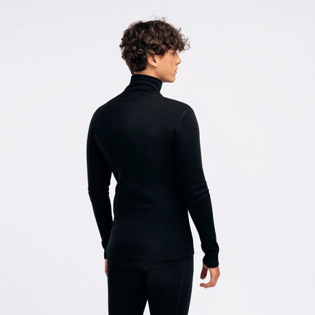 Aclima - WarmWool Herre Roll Neck // Sort-2-XtraGrej