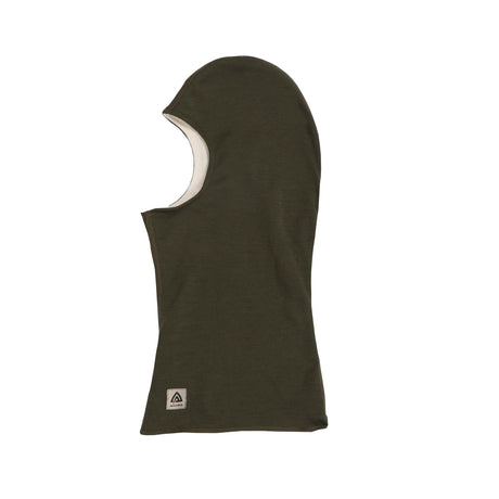 Aclima - WarmWool Unisex Balaclava Reversible // Tarmac/Nature-1-XtraGrej