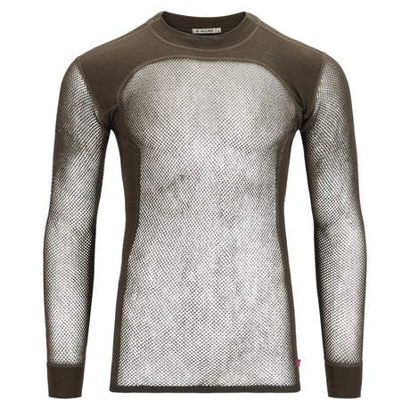 Aclima - WoolNet 120g Herre Crew Neck Uldtrøje // Tarmac-1-XtraGrej