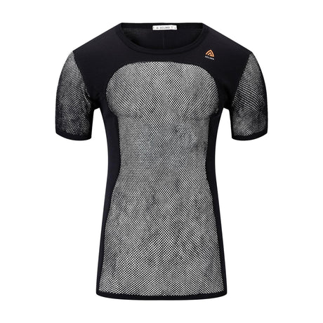 Aclima - WoolNet 120g Herre T-shirt // Sort-1-XtraGrej