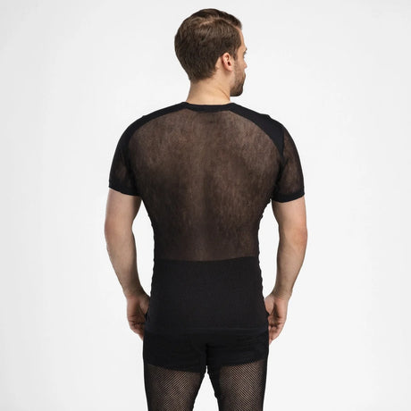 Aclima - WoolNet Light Herre Uld T-shirt // Sort-4-XtraGrej
