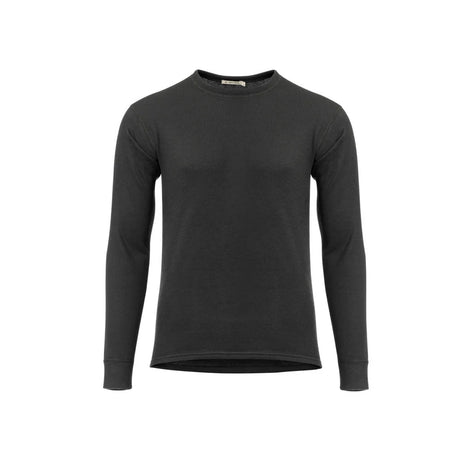 Aclima - WoolTerry 220g Herre Crew Neck // Sort-1-XtraGrej