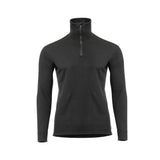 Aclima - WoolTerry 220g Herre Polo // Sort-1-XtraGrej